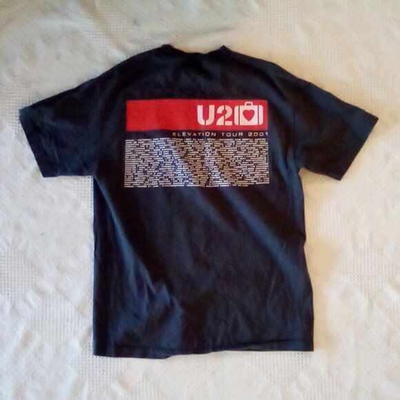 Led Zeppelin  First North American Tour 1969 And  U2 Elevation Tee Shirts - Picture 7 of 9